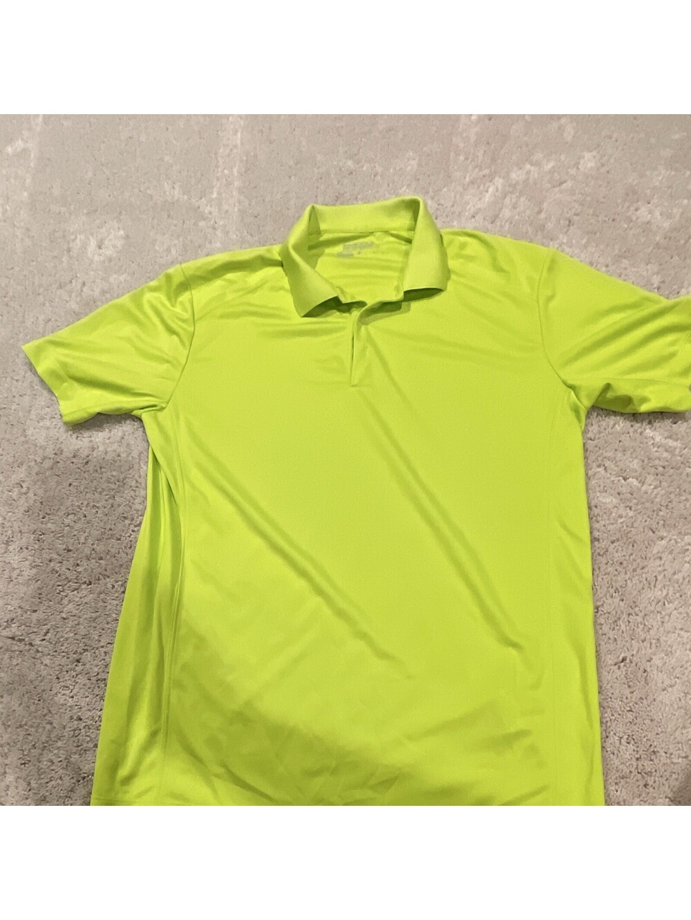 Nike Golf Tour Performance Dri-FIT Men's Green Golf Polo Shirt L Logo